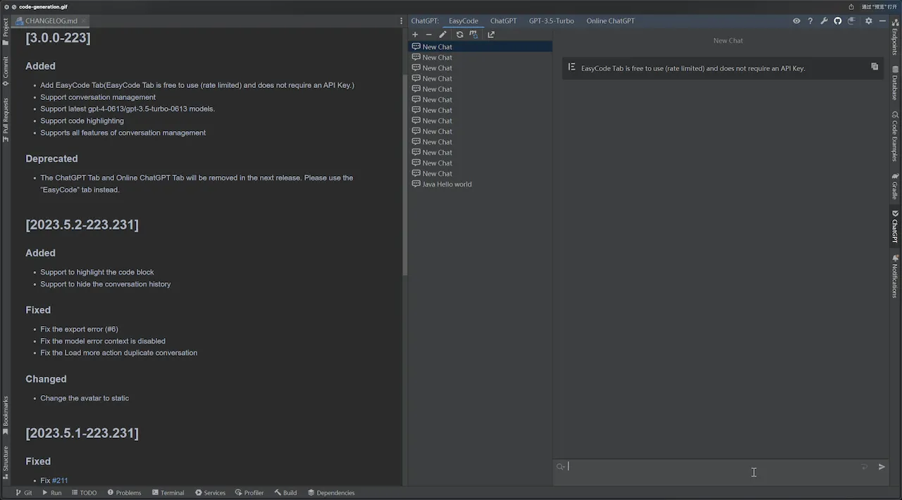 Code generation