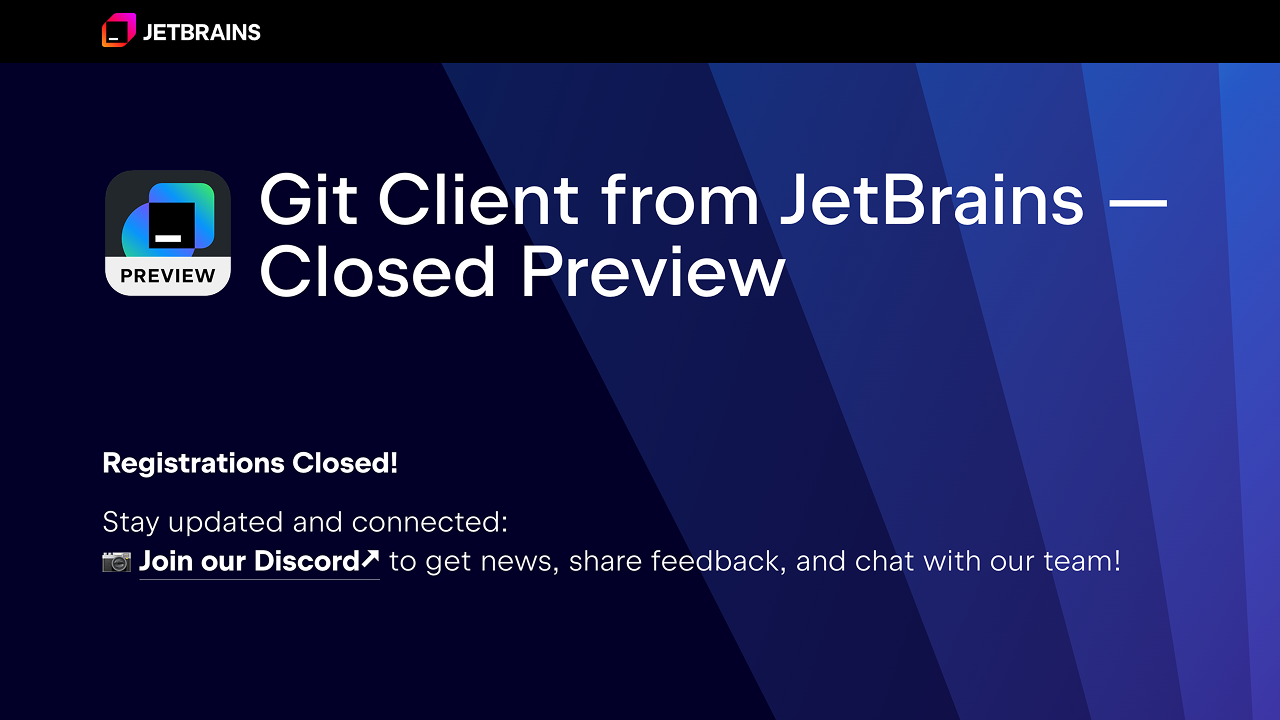 JetBrains Git Client 2025.3 EAP