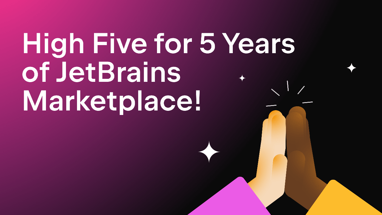 JetBrains Marketplace 5 周年